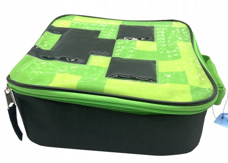 TORBA TERMICZNA MINECRAFT CREEPER ŚNIADANIÓWKA LUNCH BAG ASTRA