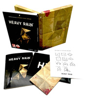 HEAVY RAIN BOX PUDEŁKO + PLAKAT ARTBOOK ORIGAMI