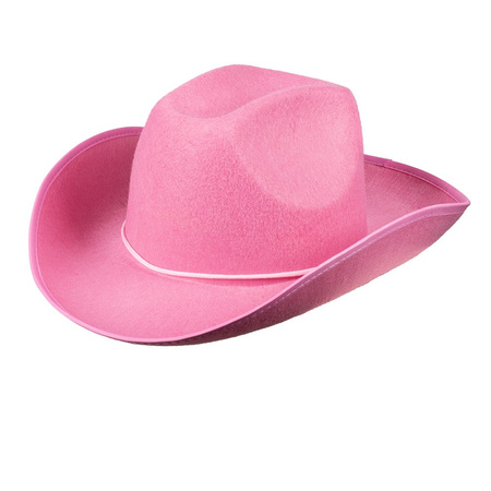 KAPELUSZ KOWBOJSKI RÓŻOWY KOWBOJKA RODEO TEXAS