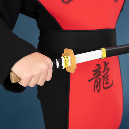 KATANA 59,5cm MIECZ DO STROJU NINJA Z POCHWĄ