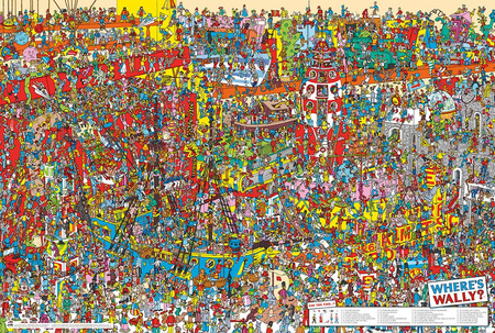 PLAKAT GDZIE JEST WALLY? 91,5x61cm / 5728