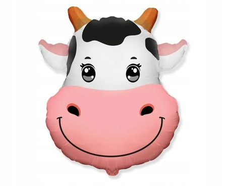 KROWA BALON FOLIOWY MINI 10" URODZINY KRÓWKA