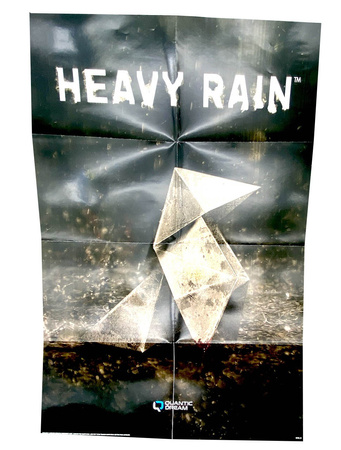 HEAVY RAIN BOX PUDEŁKO + PLAKAT ARTBOOK ORIGAMI
