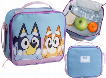 TORBA SZKOLNA ŚNIADANIÓWKA BLUEY BINGO LUNCH BAG NA RAMIE NA WYCIECZKĘ