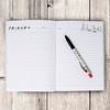 ZESZYT NOTES + DŁUGOPIS FRIENDS CENTRAL PERK PRZYJACIELE