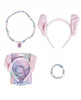 CERDA ZESTAW AKCESORIÓW 3 SZT OPASKA Z USZAMI DO WŁOSÓW STITCH ANGEL