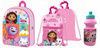 PLECAK KOCI DOMEK GABI GABBY DOLLHOUSE + BIDON + WOREK NA BUTY PREMIUM
