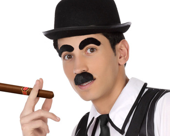 ZESTAW DO STROJU CHAPLIN BRWI I WĄSY