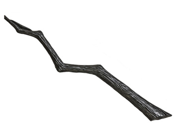 RÓŻDZKA CZARODZIEJA MAGA 36cm PIORUN