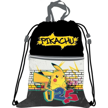 PLECAK POKEMON WOREK NA BUTY Z KIESZENIĄ 44x33cm