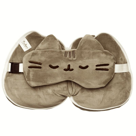 KOT PUSHEEN MASKOTKA PODUSZKA Z OPASKĄ PODRÓŻNA