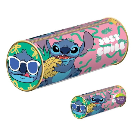 PIÓRNIK LILO I STITCH SZKOLNY NA PRZYBORY TUBA STICZ JUST CHILL