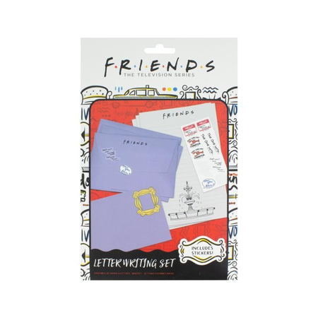 PAPETERIA ZESTAW DO PISANA LISTÓW FRIENDS PRZYJACIELE