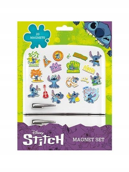 LILO I STITCH MAGNESY NA LODÓWKĘ 20szt ORYGINALNE STICZ