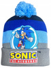 CZAPKA ZIMOWA SONIC Z POMPONEM + CIEPŁY KOMIN Z FUTERKIEM
