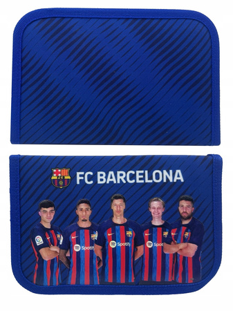 PIÓRNIK FC BARCELONA BARCA Z KLAPKĄ Z WYPOSAŻENIEM KREDKI FLAMASTRY ASTRA