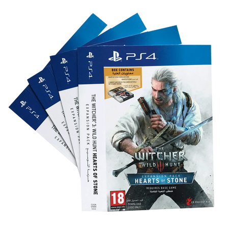 ORYGINALNA OBWOLUTA WIEDŹMIN SERCA Z KAMIENIA EN PS4