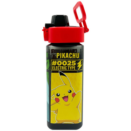 BIDON POKEMON ZE SŁOMKĄ 500ml PIKACHU BULBASAUR CHARMANDER