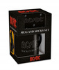 ZESTAW PREZENTOWY ACDC KUBEK CERAMICZNY 315 ML + SKARPETKI ORYGINALNY AC/DC