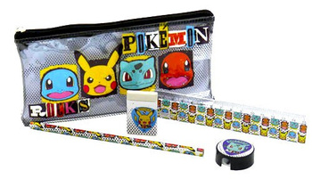 ZESTAW BIUROWY SZKOLNY POKEMON PIKACHU 5 ELEMENTÓW