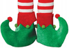 NAKŁADKI NA BUTY ELF DLA DZIECI ZIELONE BUTY ELFA SKRZATA