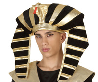 CZAPKA FARAONA KLEOPATRY KORONA EGIPT