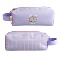 PIÓRNIK PUSHEEN KOT FIOLETOWY EAT SLEAP REPEAT