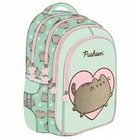 PLECAK 4 KOMOROWY PUSHEEN THE CAT MINT ORYGINALNY ST MAJEWSKI