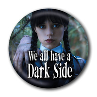 PRZYPINKA WEDNESDAY DARK SIDE 2,5cm