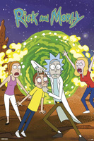 PLAKAT RICK & MORTY PORTAL WATCH 61x91,5cm