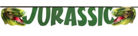 GIRLANDA URODZINOWA 5M DINOZAURY JURASSIC