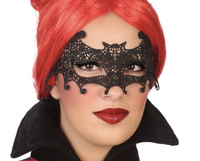 MASKA AŻUROWA KORONKOWA NIETOPERZ KARNAWAŁ