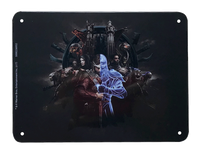 SHADOW OF WAR CIEŃ WOJNY METAL PLATE - LIMITOWANY
