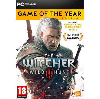WIEDŹMIN 3 EDYCJA ROKU EN PUDEŁKO PC BOX GOTY + DLC [BEZ GOG]