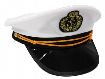 CZAPKA MARYNARZA DO STROJU KAPITANA STATKU