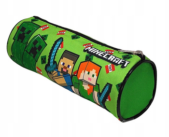 PIÓRNIK MINECRAFT STEVE ALEX CREEPER TUBA 22 x 8 cm