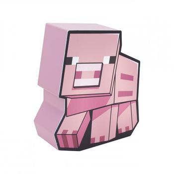 MINECRAFT PIG BOX LIGHT ŚWINIA 16cm