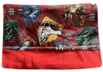 KOMIN ZIMOWY MASKA HARRY POTTER HERBY