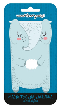 ZAKŁADKA MAGNETYCZNA DO KSIĄŻKI SŁOŃ