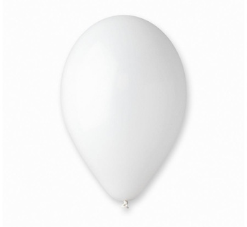 BALONY BIAŁE PASTELOWE 10 szt 25cm ŚLUB CHRZEST