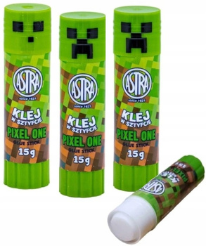 KLEJ SZKOLNY W SZTYFCIE ASTRA PIXEL ONE 15g CREEPER PIKSEL - 1 SZT