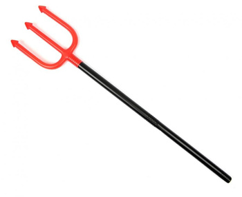 TRÓJZĄB WIDŁY SKŁADANE STRÓJ DIABEŁ 17x114cm