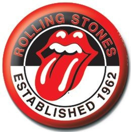 PRZYPINKA ROLLING STONES ESTABLISHED 2,5cm