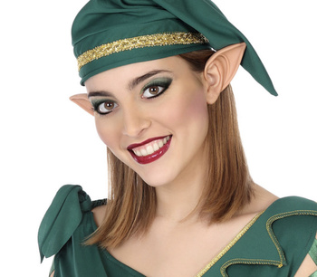 SZTUCZNE USZY ELFA NAKŁADKI DO STROJU SKRZAT TROLL GREMLIN