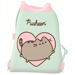 WOREK TORBA NA BUTY PUSHEEN THE CAT MIĘTOWY ST MAJEWSKI