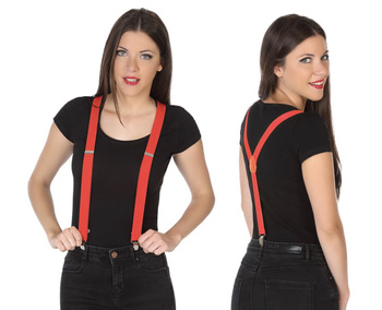 SZELKI DO SPODNI CZERWONE 2,5cm DO STROJU MAKLER