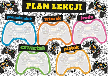 PLAN LEKCJI A5 PAD GRACZ GAME TABLICZKA MNOŻENIA