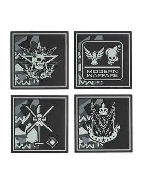 CALL OF DUTY MODERN WARFARE SILIKONOWE PODKŁADKI POD KUBEK 5mm