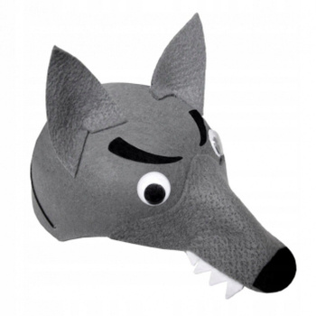 CZAPKA WILK FILCOWA STRÓJ PRZEBRANIE WILKA