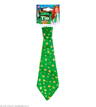 KRAWAT ZIELONY W KONICZYNKI DZIEŃ ŚWIĘTEGO PATRYKA IRLANDIA